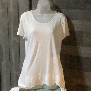Asymmetrical White Top